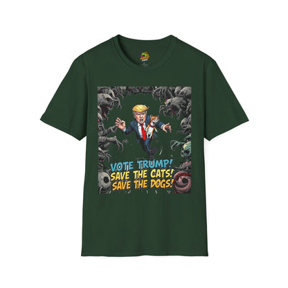 They're Eating the Dogs Shirt | Funny Trump Meme Tee | Political Satire T-Shirt