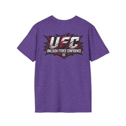 UFC T Shirt | Unleash Fierce Confidence | UFC Tee with Baki Anime Inspiration for Athletes