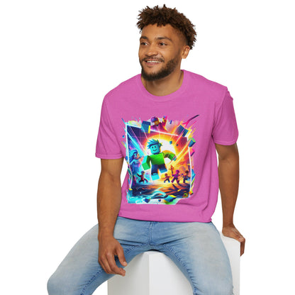 Roblox Avatar T-Shirt for Kids | Unique Roblox Graphic Tee | Roblox Gaming Merch | Cool Gift for Roblox Fans