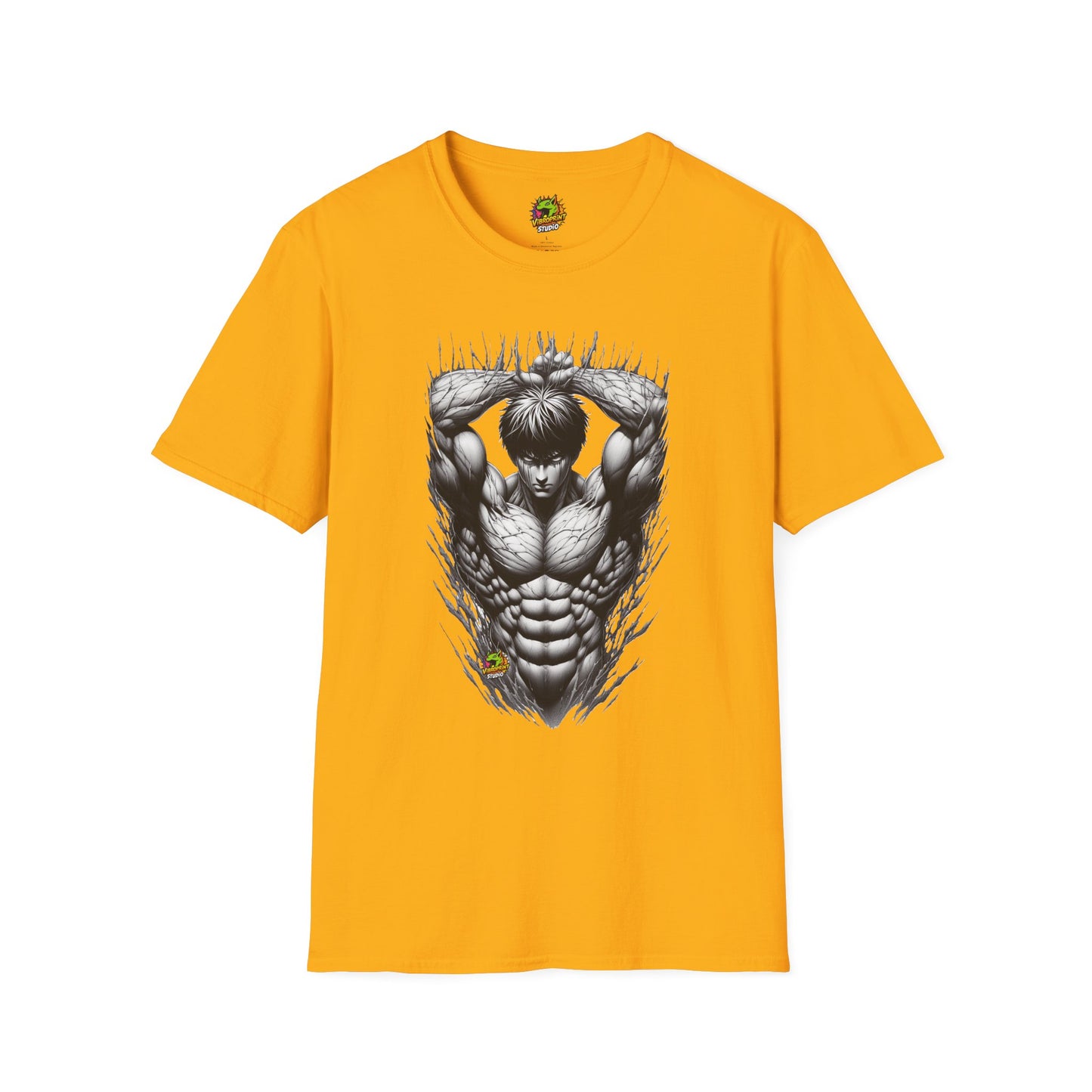 Shirt - UFC T Shirt | Unleash Fierce Confidence | Motivational UFC Tee with Baki Anime Inspiration for Athletes - premium material. limited stock. Order yours now and stand out with this exclusive piece!