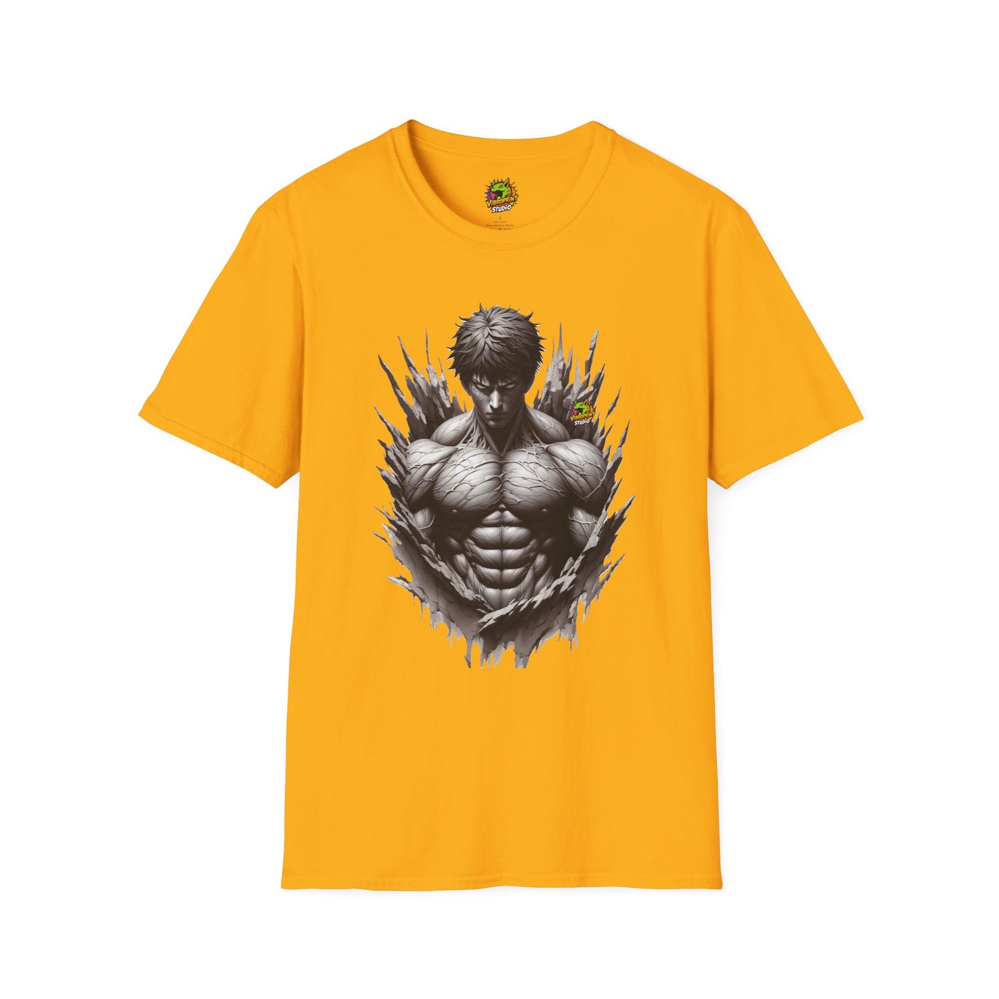 product - UFC T Shirt | Unleash Fierce Confidence | Motivational UFC Tee with Baki Anime Strength - custom-made. perfect gift idea. Order yours now and stand out with this exclusive piece!