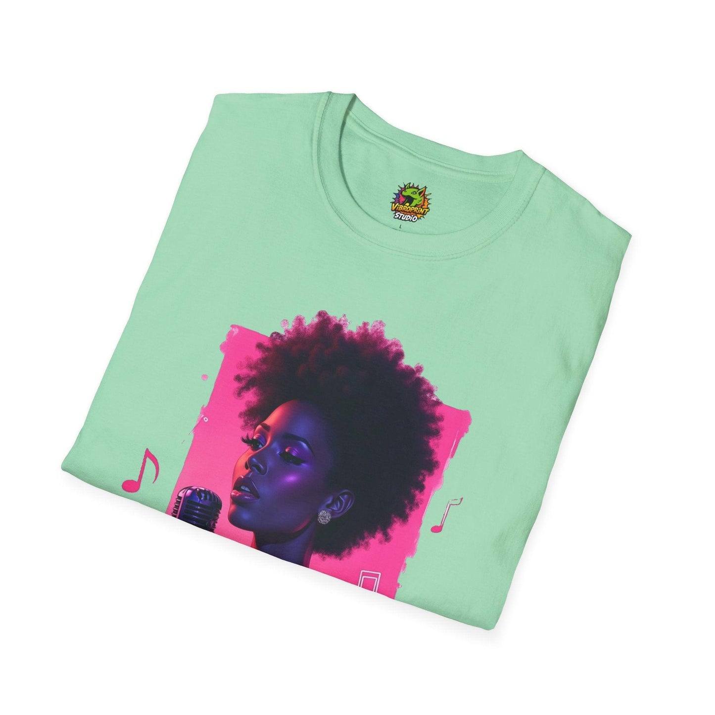 Whitney Houston Shirt - Elegant Performance - VibroPrint Studio