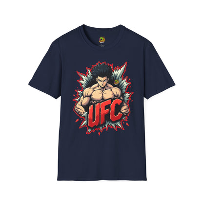 Shirt - UFC T Shirt | Unleash Fierce Confidence | UFC Tee with Baki Anime Inspiration for Gym - custom-made. perfect gift idea. Order yours now and stand out with this exclusive piece!