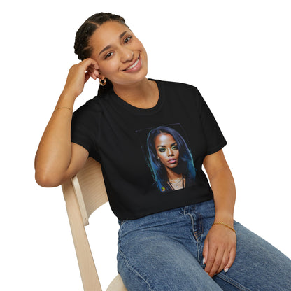 Pop - Aaliyah shirt | Tribute to the Queen of Urban Pop | Memorial T-Shirt for Fans - premium material. limited stock. Order yours now and stand out with this exclusive piece!