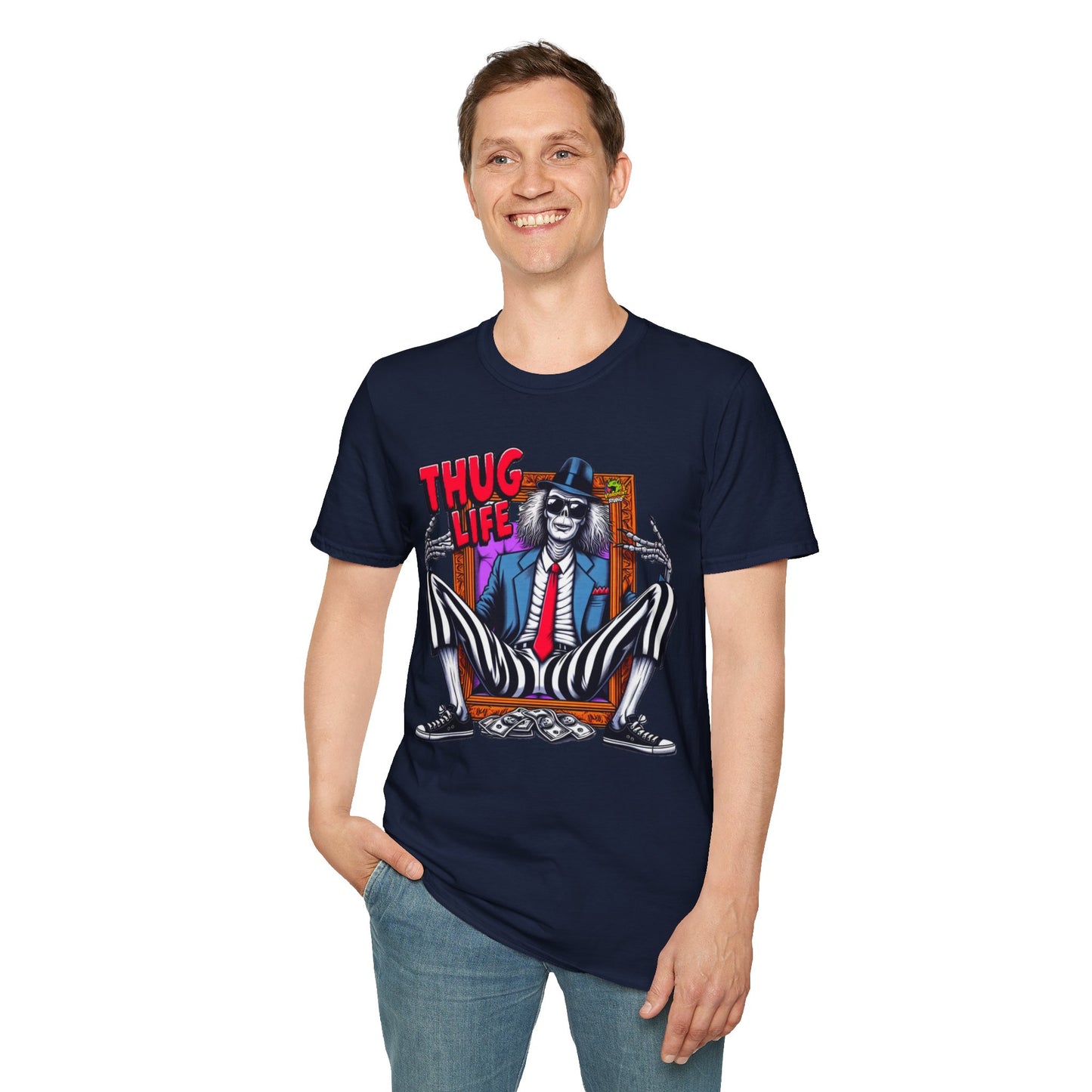 for - Beetlejuice Shirt | Thug Life Halloween Tee | Classic Beetlejuice T-Shirt for Fans - premium material. limited stock. Order yours now and stand out with this exclusive piece!