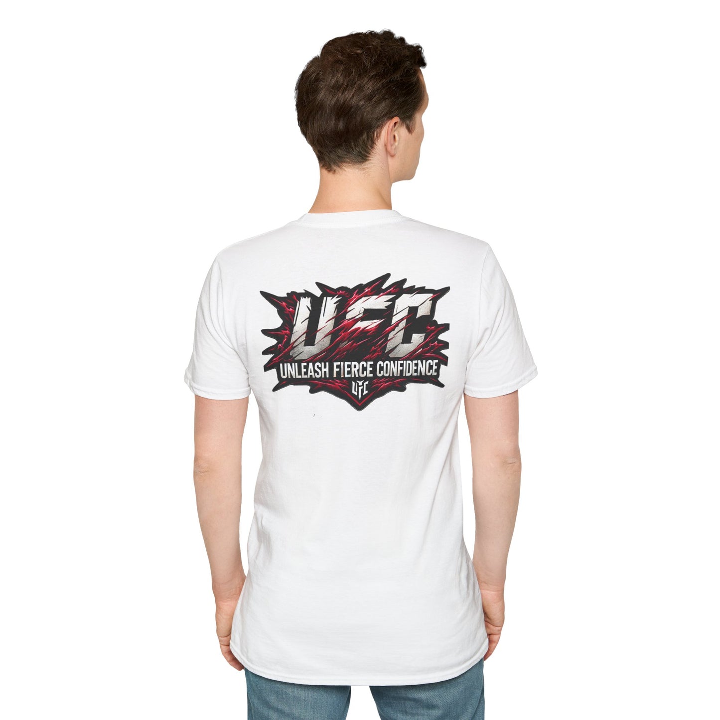 product - UFC T Shirt | Unleash Fierce Confidence | UFC Tee with Baki Anime Influence for Fitness Lovers - premium material. perfect gift idea. Order yours now and stand out with this exclusive piece!