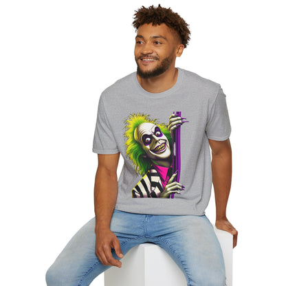 | - Beetlejuice Shirt | Funny Beetlejuice Shirt | Halloween Horror Shirt | Beetlejuice Costume Tee - premium material. limited stock. Order yours now and stand out with this exclusive piece!