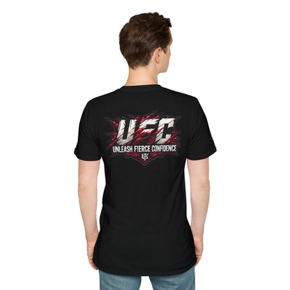 Tee - UFC T Shirt | Unleash Fierce Confidence | UFC Tee Inspired by Baki Anime for Fitness Enthusiasts - custom-made. perfect gift idea. Order yours now and stand out with this exclusive piece!