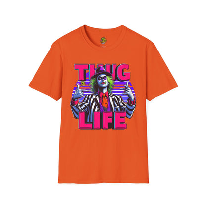 Beetlejuice - Beetlejuice Shirt | Thug Life Graphic Shirt | Funny Halloween Beetlejuice Tee - premium material. limited stock. Order yours now and stand out with this exclusive piece!