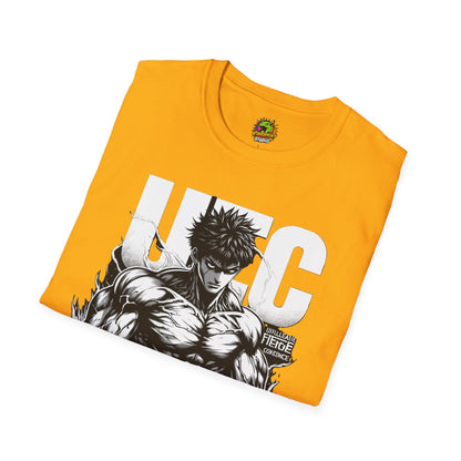 UFC T Shirt | Unleash Fierce Confidence | UFC Tee for Fitness and Baki Anime Fans