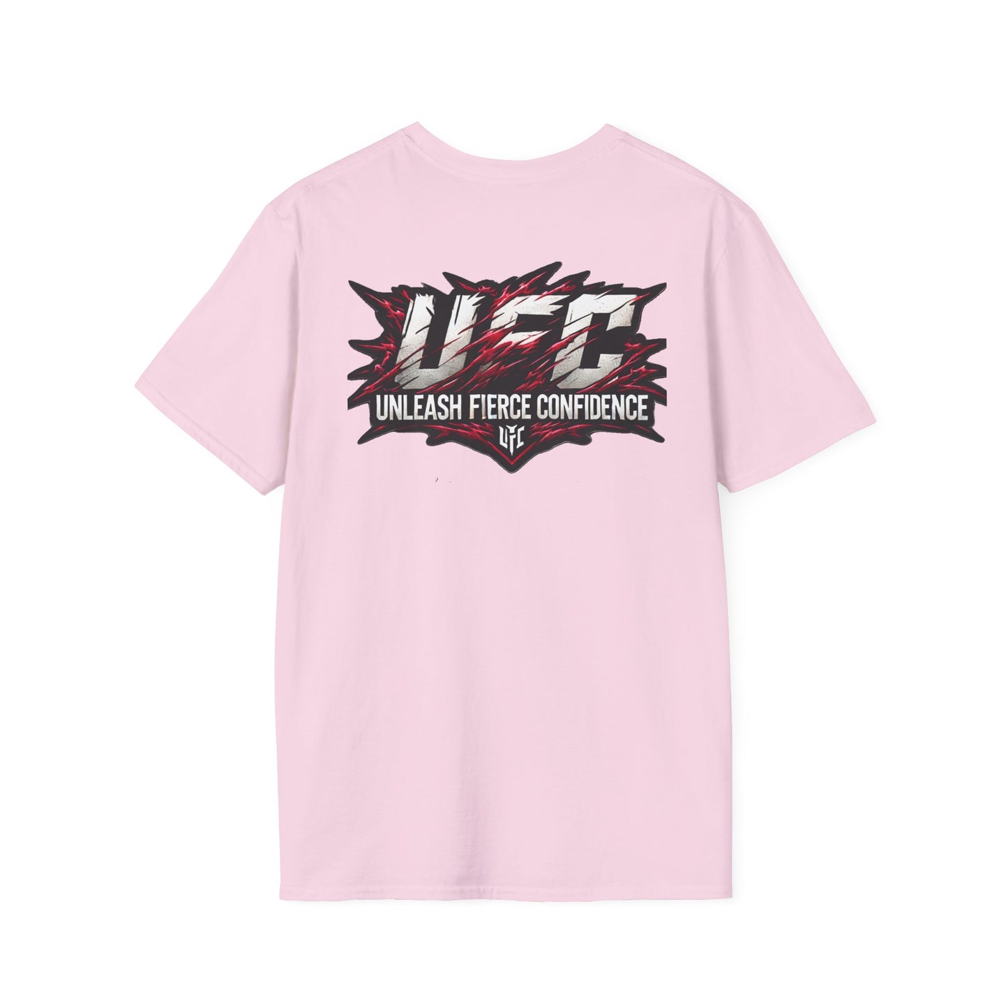 UFC T Shirt | Unleash Fierce Confidence | Motivational UFC Tee with Baki Anime Elements for Gym Enthusiasts