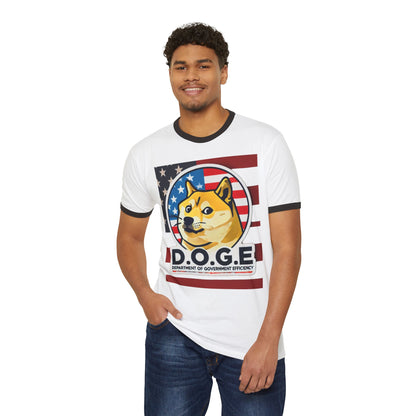 Dogecoin T Shirt for Crypto Fans | Patriotic Doge T Shirt | Dogecoin Shiba Design Tee - High Quality Image