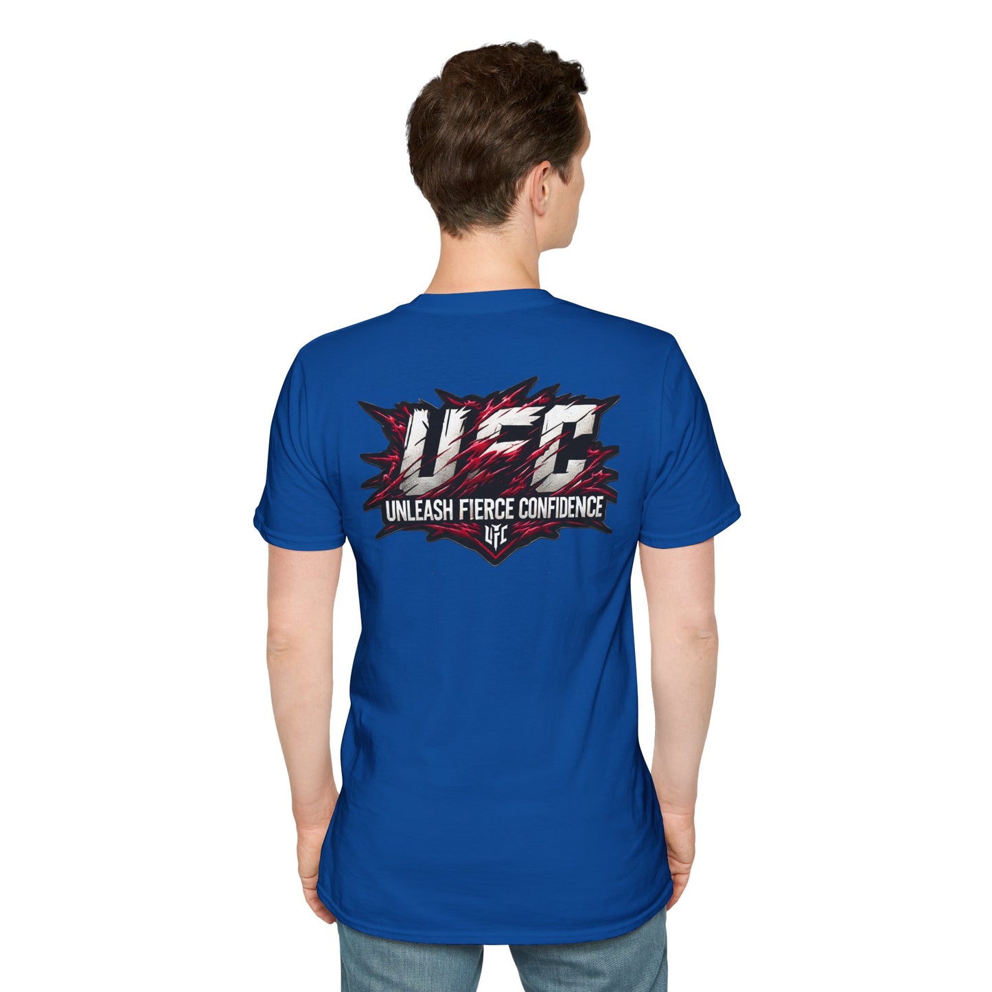 Unleash - UFC T Shirt | Unleash Fierce Confidence | UFC Tee with Baki Anime T Shirt Motivation - custom-made. limited stock. Order yours now and stand out with this exclusive piece!