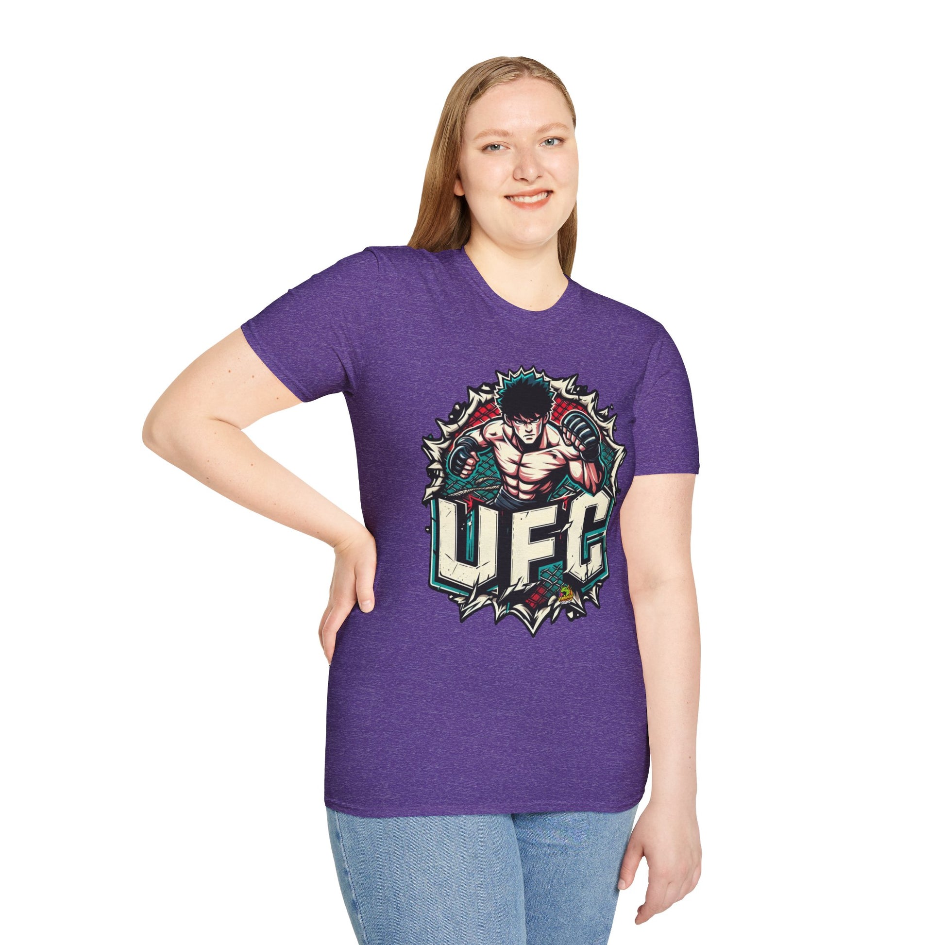 Michael Myers inspired design - UFC T Shirt | Motivational UFC Tee Shirts | Unleash Fierce Confidence for Gym - gift for horror fans. spooky season t-shirt with unique flair. Order yours now and stand out with this exclusive piece!