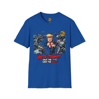 | - They're Eating the Dogs Shirt | Political Meme T-Shirt | Trump Election Humor Graphic Tee - custom-made. limited stock. Order yours now and stand out with this exclusive piece!