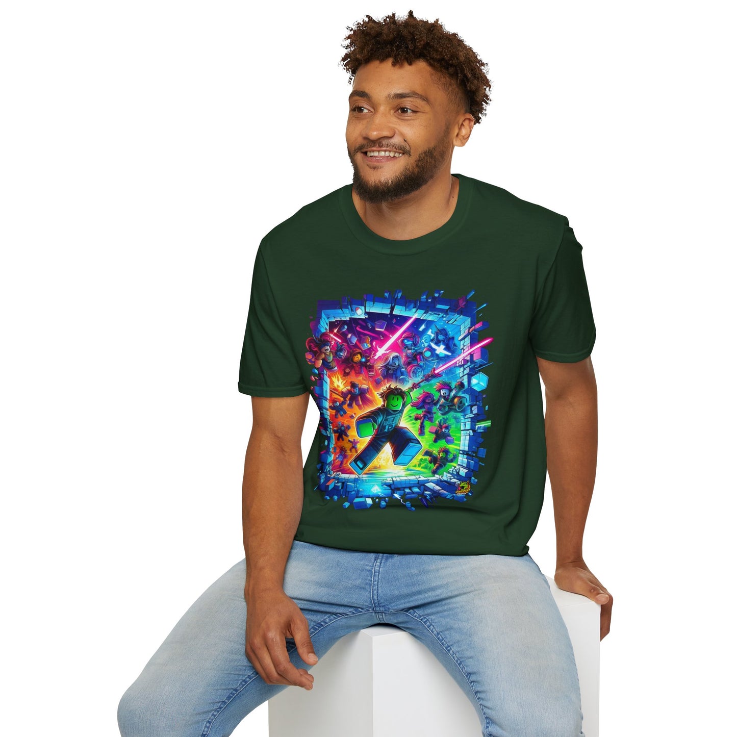 Cool Roblox Avatar T-Shirt | Roblox Game Shirt for Kids | Roblox Merch for Boys & Girls | Roblox Gaming Gift