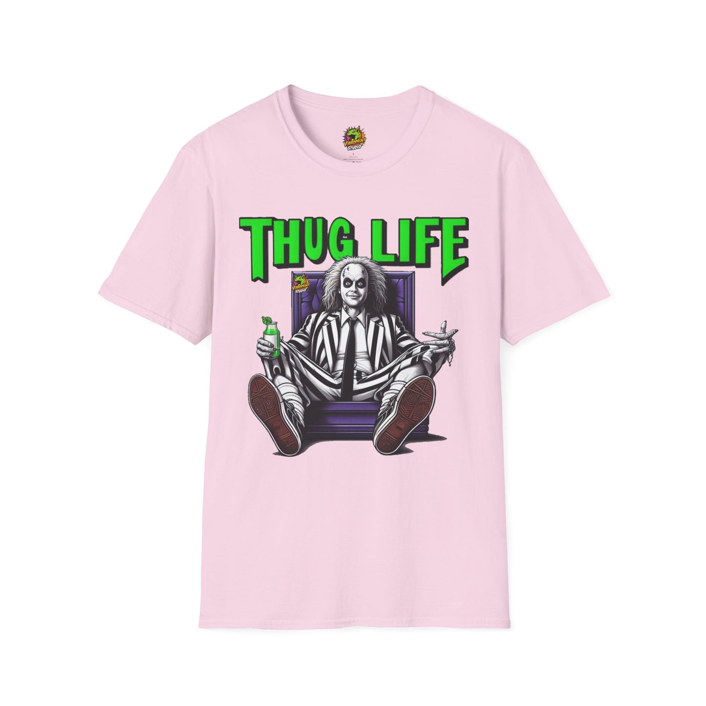 Beetlejuice - Beetlejuice Shirt | Thug Life Halloween T-Shirt | Creepy Beetlejuice Graphic Tee - custom-made. perfect gift idea. Order yours now and stand out with this exclusive piece!