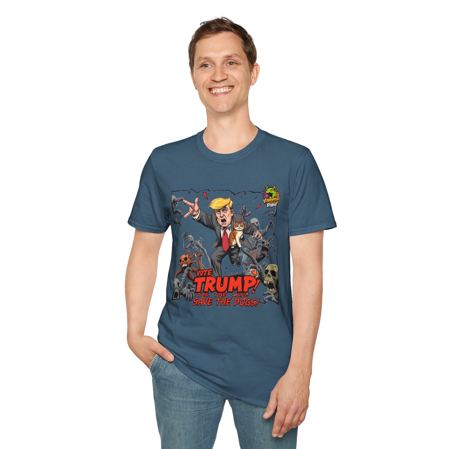 | - They're Eating the Dogs Shirt | Satirical Trump Election Graphic Tee | Political Meme T-Shirt - premium material. perfect gift idea. Order yours now and stand out with this exclusive piece!