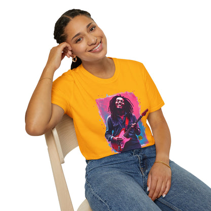 Bob Marley T-Shirt - One Love Harmony - VibroPrint Studio