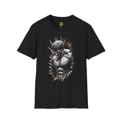 UFC T Shirt | Unleash Fierce Confidence | Motivational UFC Tee with Baki Anime Strength for Athletes - High Quality Image