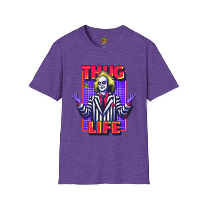 Halloween - Beetlejuice Shirt | Halloween Thug Life Tee | Classic Beetlejuice Graphic T-Shirt - custom-made. perfect gift idea. Order yours now and stand out with this exclusive piece!