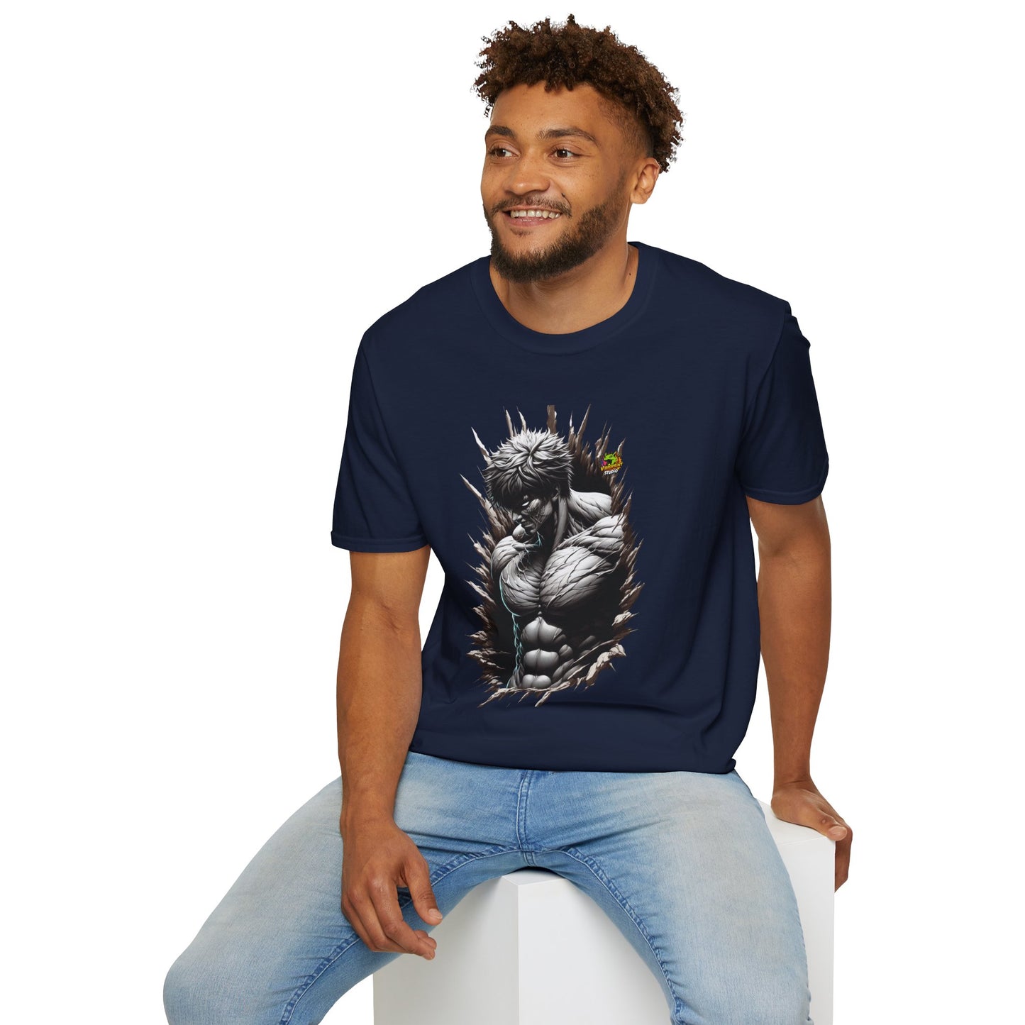 Strength - UFC T Shirt | Unleash Fierce Confidence | Motivational UFC Tee with Baki Anime Strength for Athletes - custom-made. perfect gift idea. Order yours now and stand out with this exclusive piece!