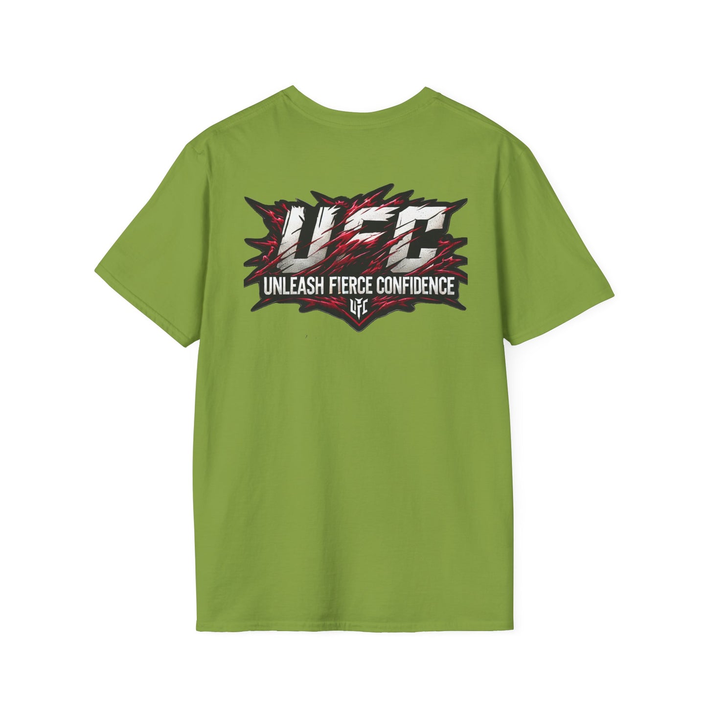 UFC T Shirt | Unleash Fierce Confidence | UFC Tee with Baki Anime Strength for Fitness Fans