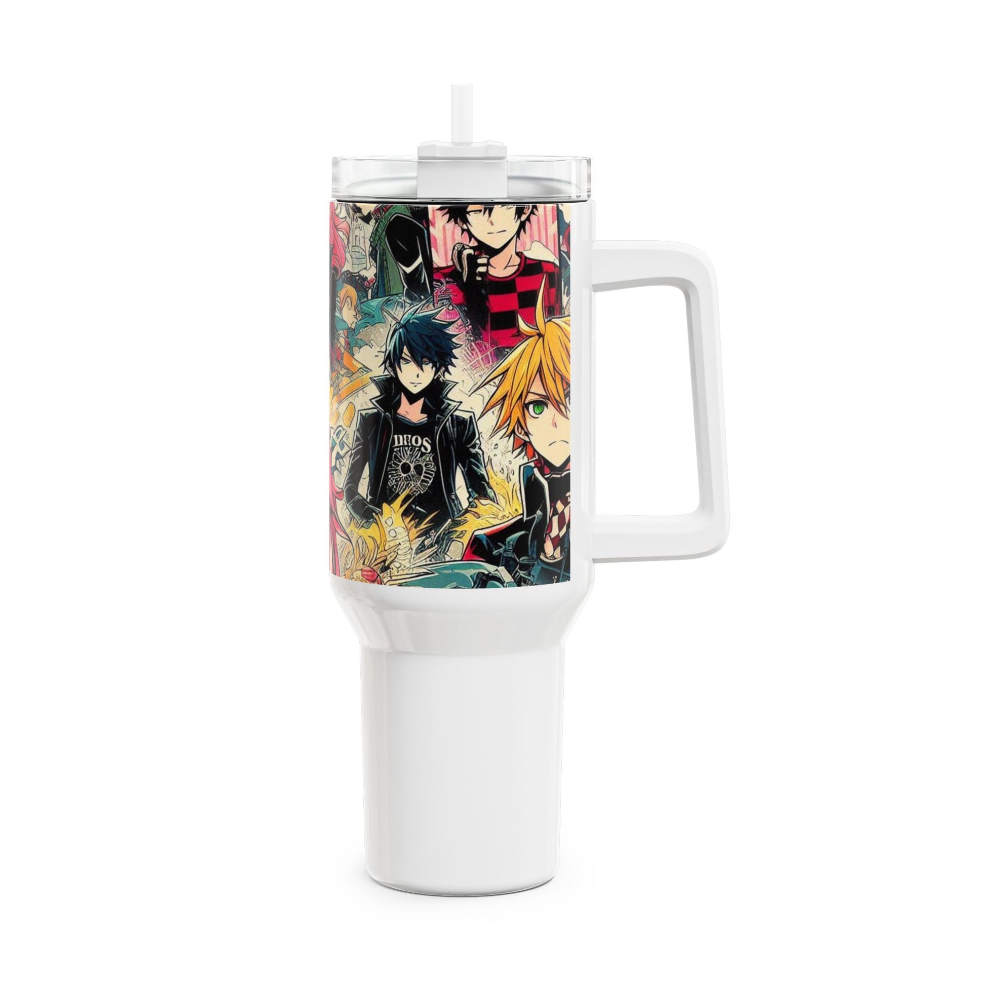 for - Stanley cup | Colorful Geek Drinkware for Anime Fans | Cartoon Tumbler - custom-made. limited stock. Order yours now and stand out with this exclusive piece!