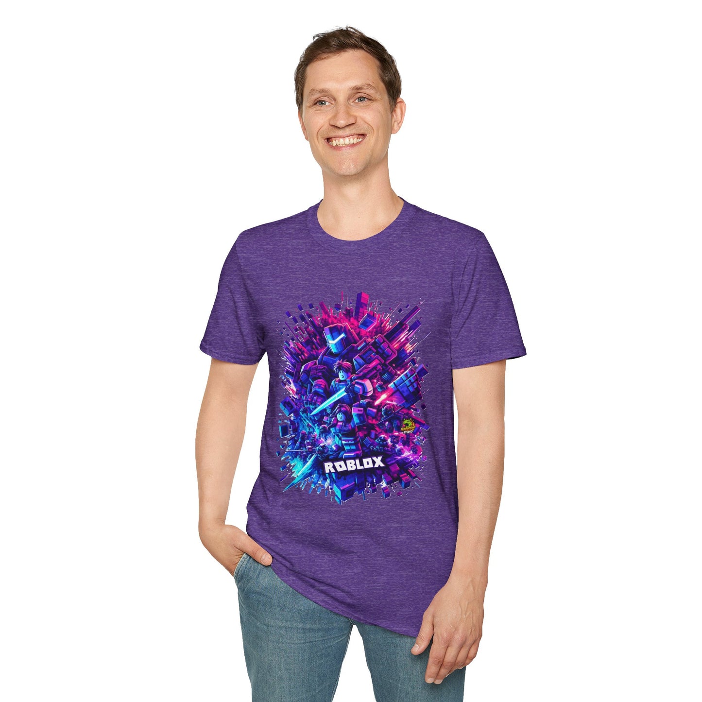 Universe - Roblox T-Shirt - Blocky Universe - custom-made. limited stock. Order yours now and stand out with this exclusive piece!