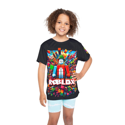 Front View - Roblox Kids T-Shirt