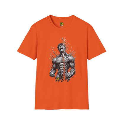 for - UFC T Shirt | Unleash Fierce Confidence | Motivational UFC Tee with Baki Anime Inspiration for Gym Enthusiasts - premium material. perfect gift idea. Order yours now and stand out with this exclusive piece!