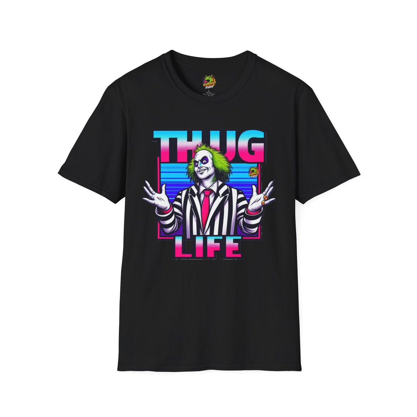 | - Beetlejuice Shirt | Spooky Thug Life Tee | Halloween Beetlejuice Graphic Shirt for Men & Women - premium material. perfect gift idea. Order yours now and stand out with this exclusive piece!