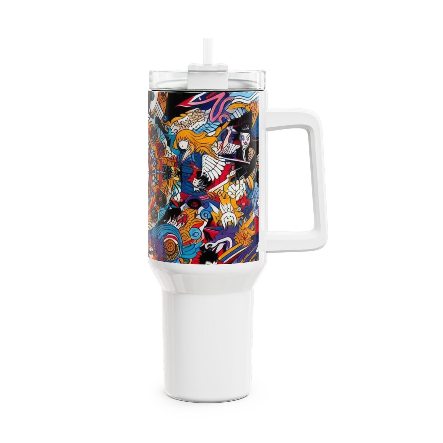 Tumbler - Stanley Tumbler | Comics and Anime Geek Drinkware | Colorful Cartoon Tumbler - custom-made. perfect gift idea. Order yours now and stand out with this exclusive piece!