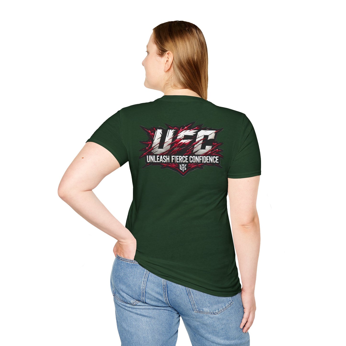 UFC T Shirt | Unleash Fierce Confidence | UFC Tee with Baki Anime Motivation for Fitness