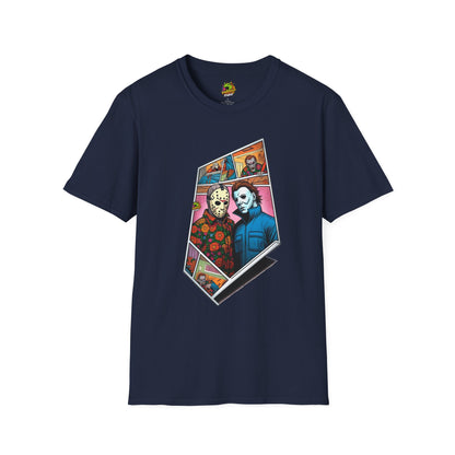 Voorhees - Michael Myers Vintage Shirt | Jason Voorhees & Michael Picnic Tee - premium material. perfect gift idea. Order yours now and stand out with this exclusive piece!