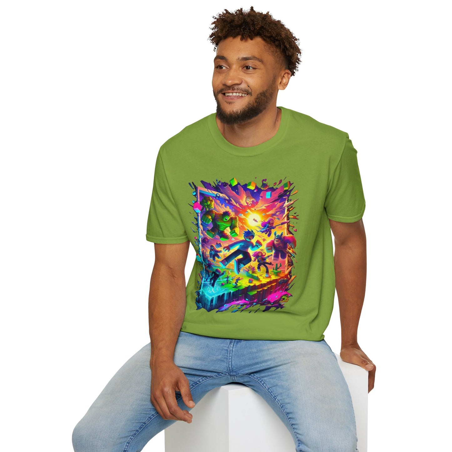 Unique Roblox T-Shirt for Boys & Girls | Roblox Gamer Shirt | Roblox Clothing for Kids | Roblox Avatar Graphic Tee