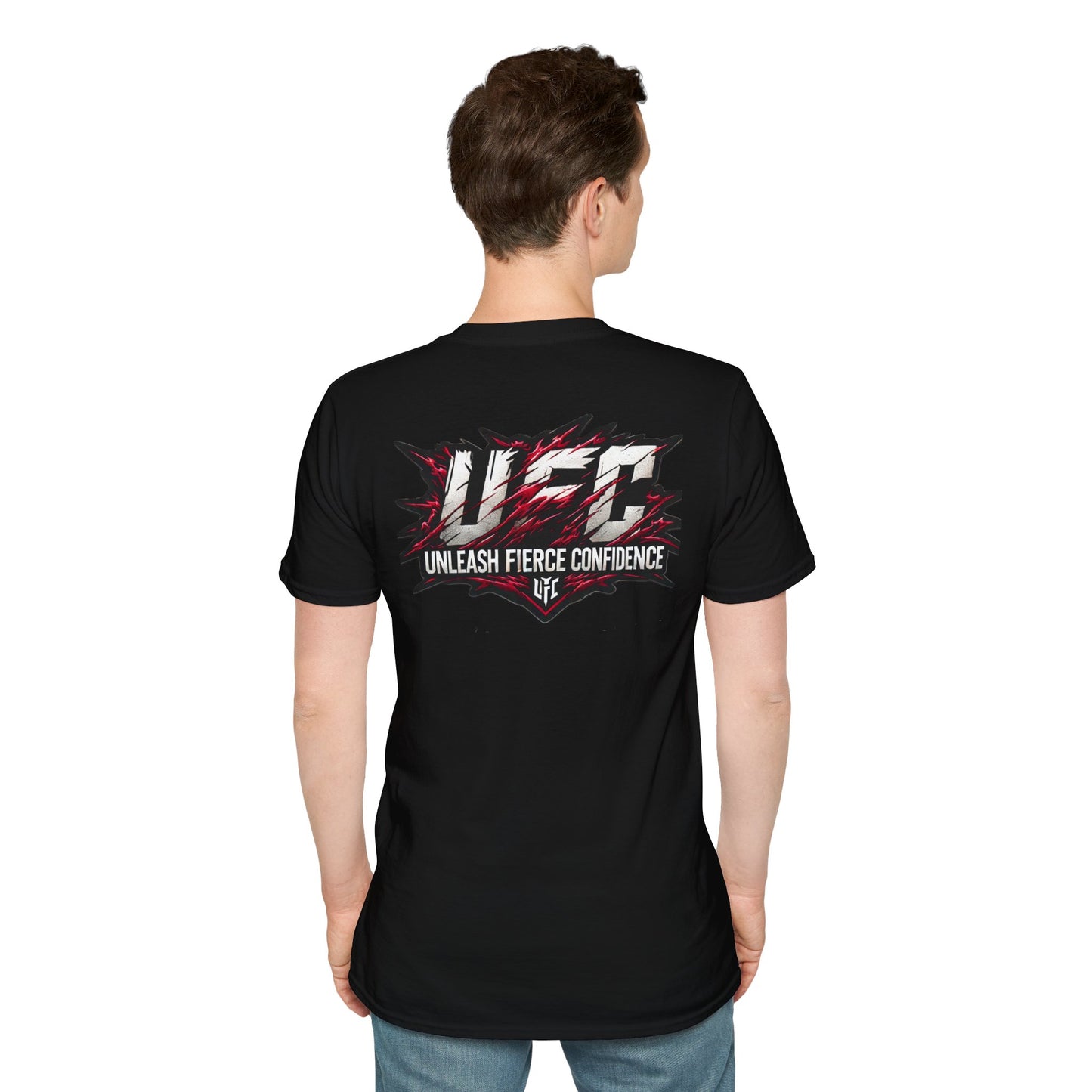 Influence - UFC T Shirt | Unleash Fierce Confidence | Motivational UFC Tee with Baki Anime Influence for Gym Lovers - custom-made. perfect gift idea. Order yours now and stand out with this exclusive piece!