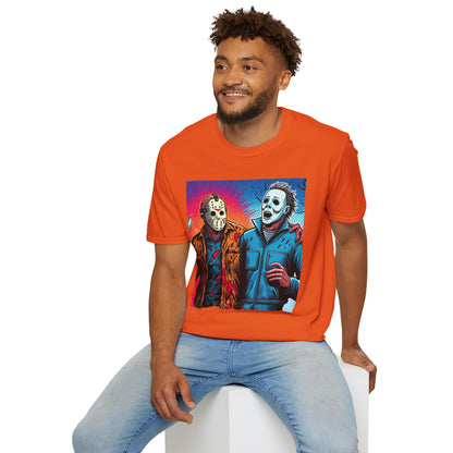 Jason Voorhees & Michael Myers Shirt | Funny Vintage Halloween Tee