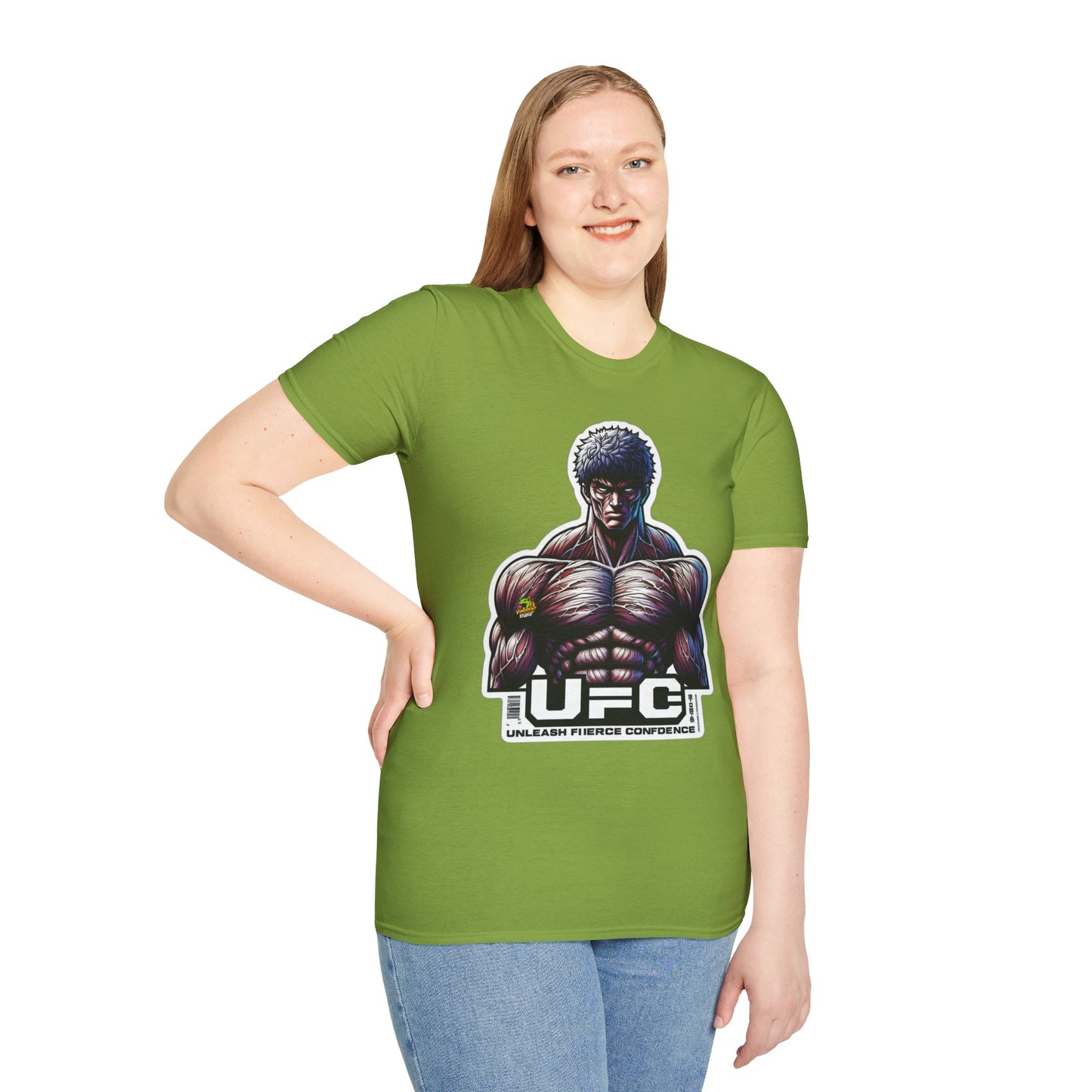 UFC T Shirt | Unleash Fierce Confidence | UFC Tee for Athletes and Baki Anime Fans