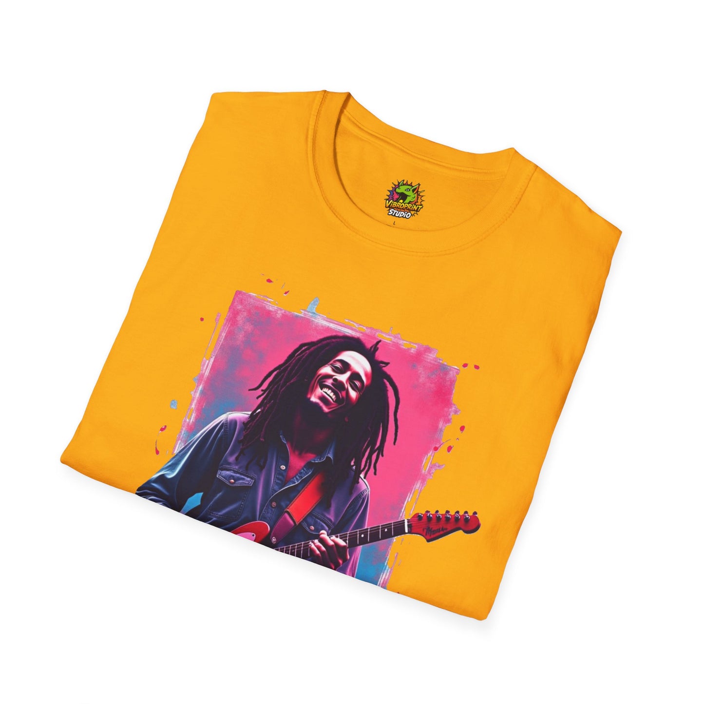 Bob Marley T-Shirt - One Love Harmony - VibroPrint Studio