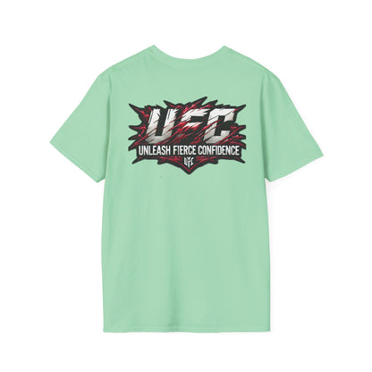 UFC T Shirt | Unleash Fierce Confidence | UFC Tee with Baki Anime T Shirt Motivation