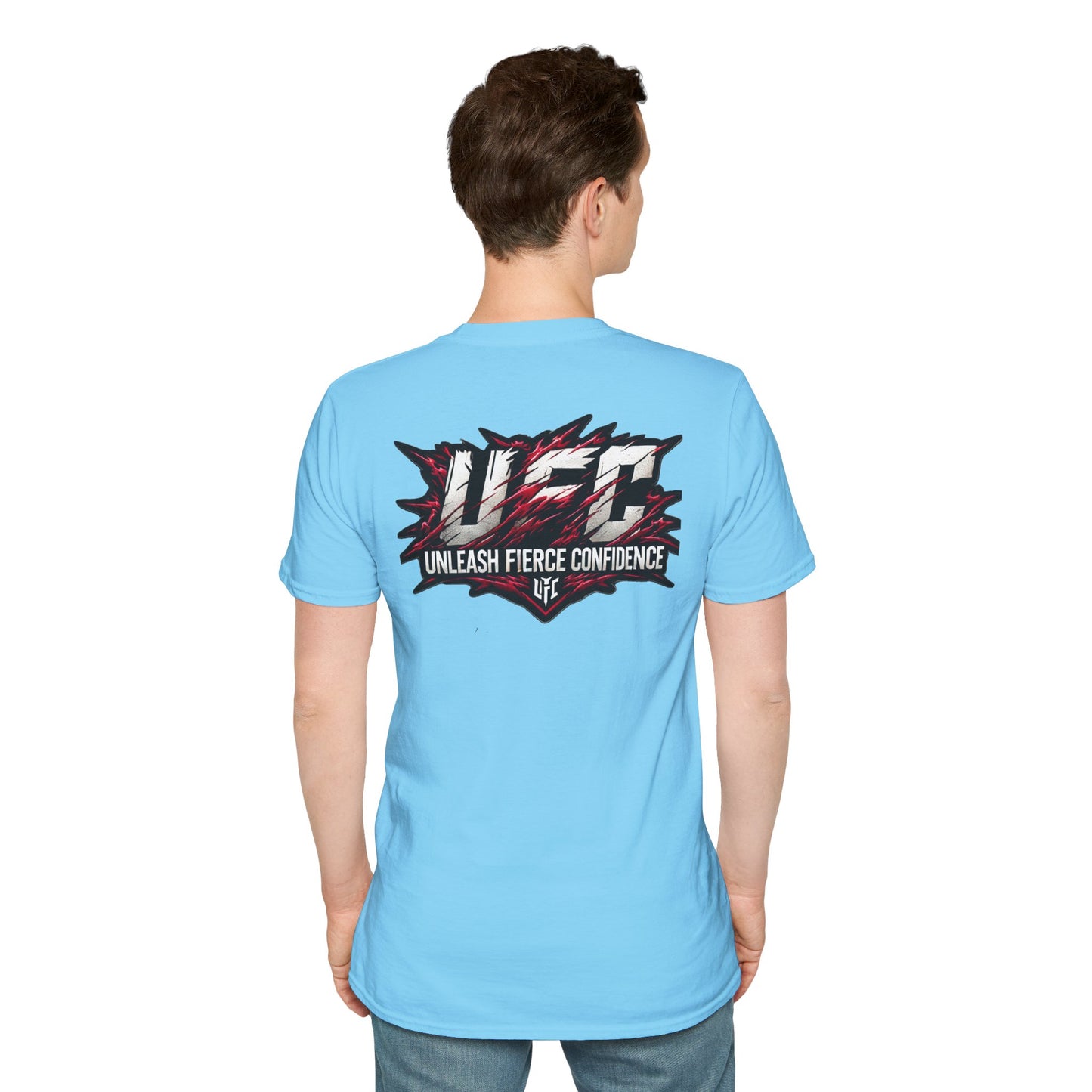 UFC T Shirt | Unleash Fierce Confidence | Motivational UFC Tee with Baki Anime Inspiration for Gym Enthusiasts