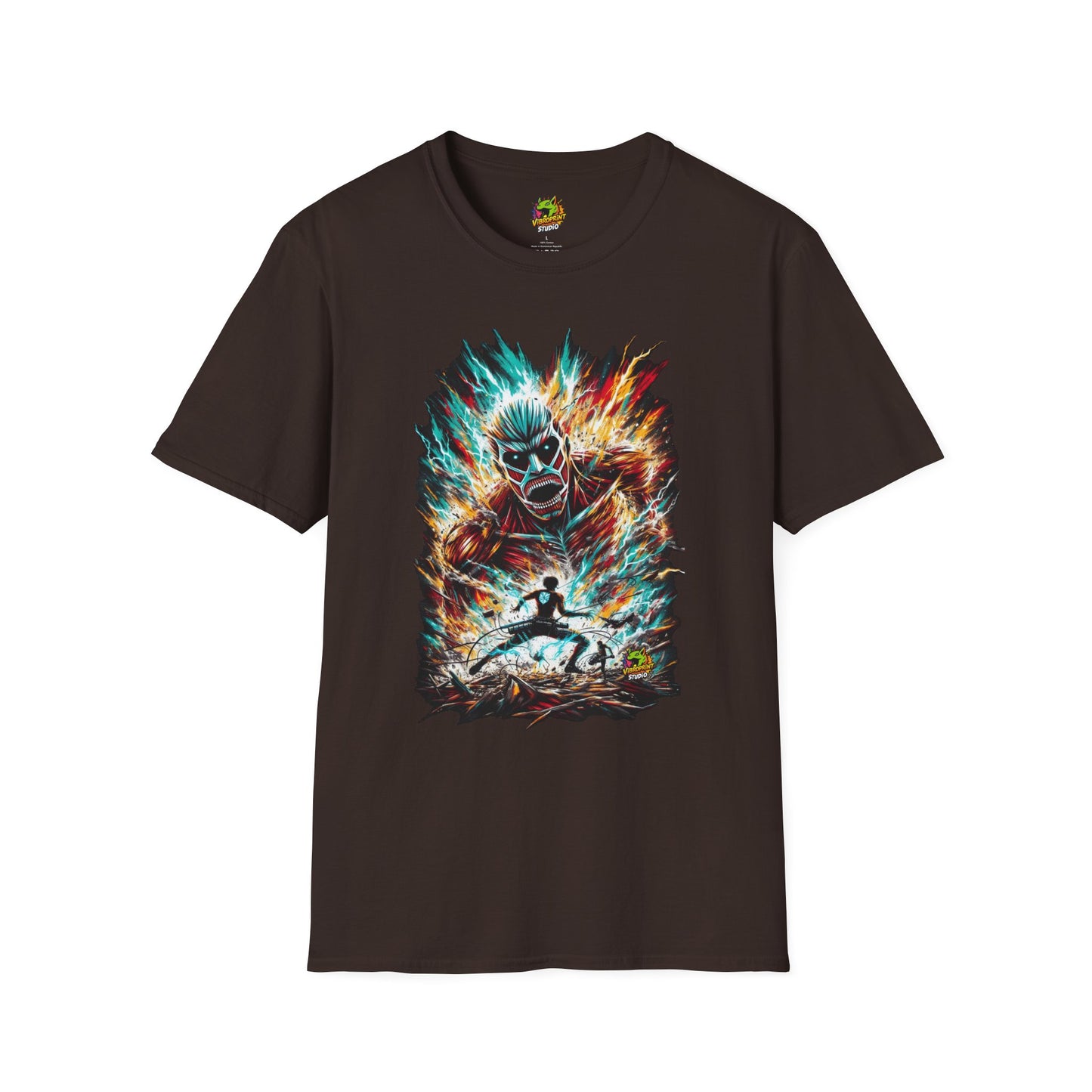 | - Eren Yeager Titan’s Power Tee | Attack on Titan Shirt | Shingeki no - premium material. limited stock. Order yours now and stand out with this exclusive piece!