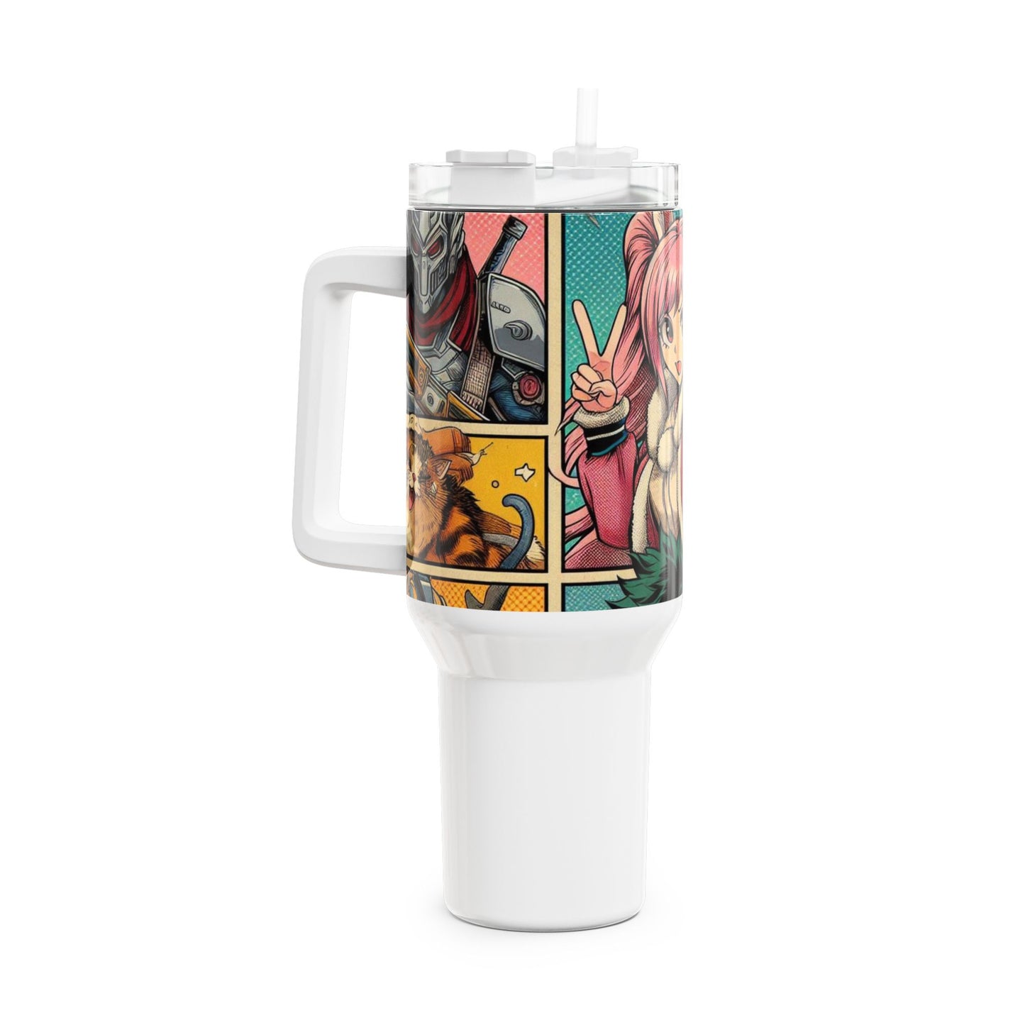 cup - Stanley cup | Anime and Comics Themed Drinkware | Colorful Geek Tumbler - custom-made. perfect gift idea. Order yours now and stand out with this exclusive piece!