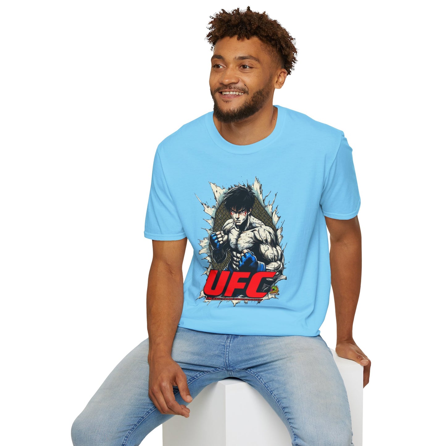 UFC T Shirt | Unleash Fierce Confidence | UFC Tee for Anime & Sport Lovers