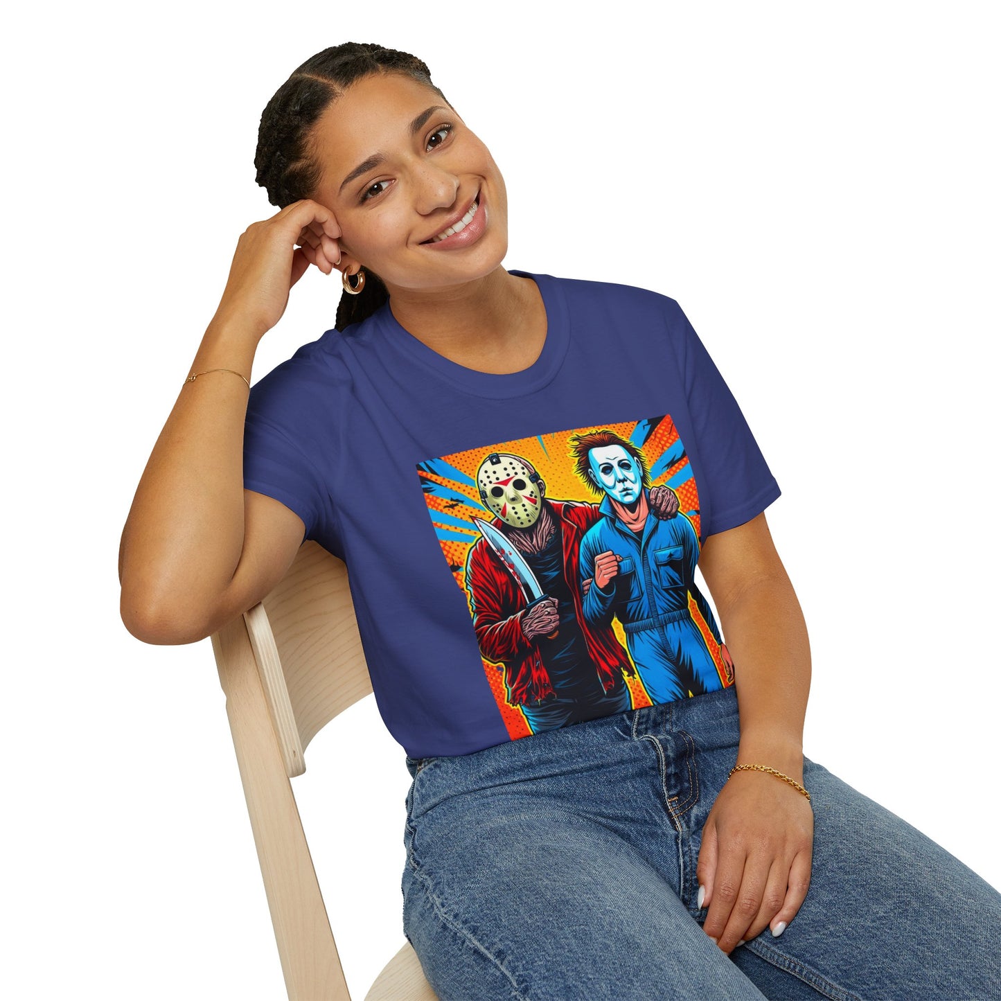 Jason Voorhees & Michael Myers Shirt | Funny Halloween Horror Tee