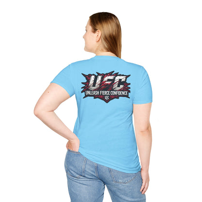 UFC T Shirt | Unleash Fierce Confidence | UFC Tee with Baki Anime Inspiration for Gym Lovers