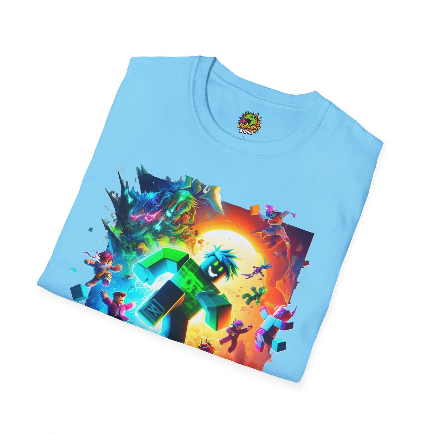 Roblox Kids T-Shirt | Trendy Roblox Avatar Graphic Tee | Roblox Clothing for Boys & Girls | Cool Roblox Gift