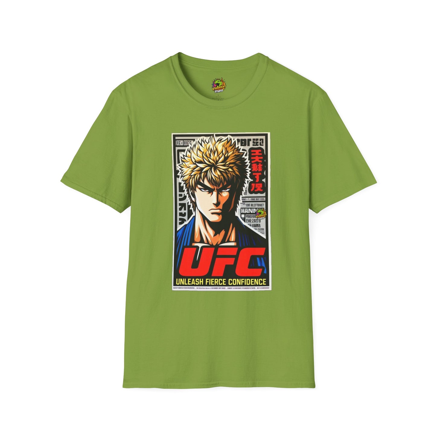 | - UFC T Shirt | Unleash Fierce Confidence | UFC Tee for Gym Inspired by Baki - premium material. perfect gift idea. Order yours now and stand out with this exclusive piece!