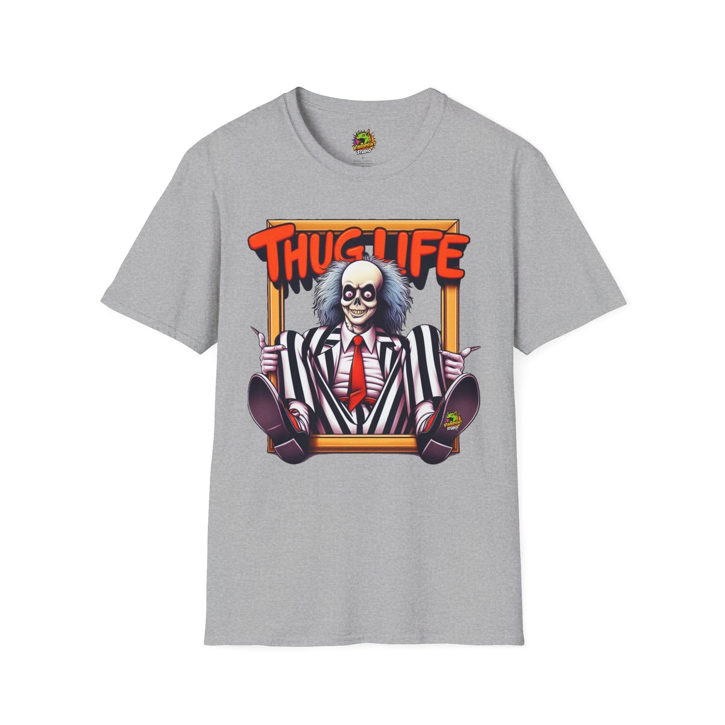 for - Beetlejuice Shirt | Halloween Thug Life Tee | Classic Beetlejuice Graphic T-Shirt for Adults - custom-made. limited stock. Order yours now and stand out with this exclusive piece!